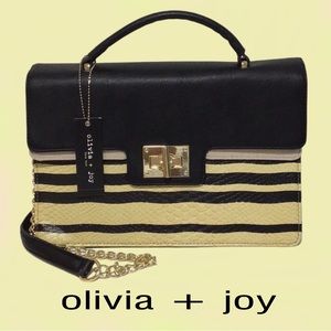 NWT Olivia + Joy, The Zorah Collection,  Anaconda Stripe, New‎ York